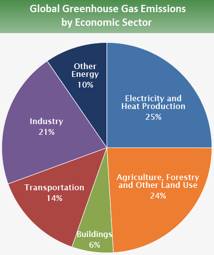 greenhouse gas emissions and sustainable habits