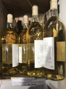 wine bottles in Bio company berlin without plastic wrap enables you to purchase plastic-free product
