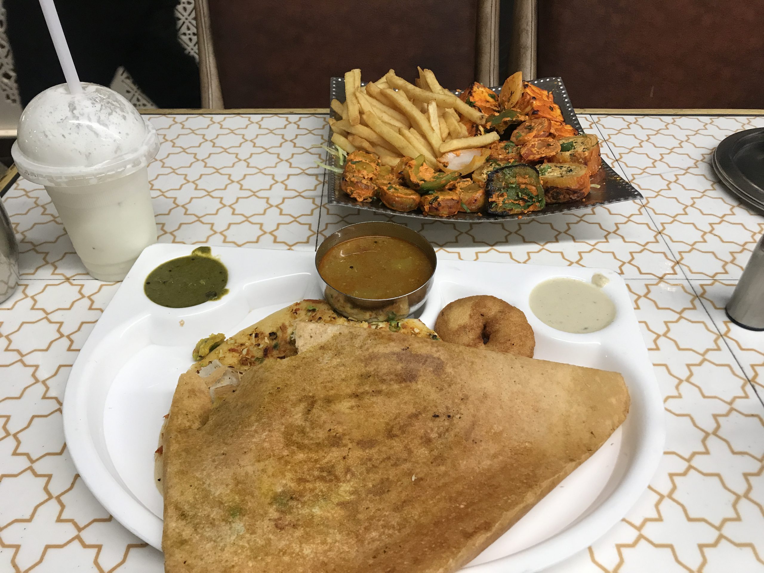 Food at Darbar - purely vegetarian restaurant