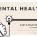 mental health and relationships